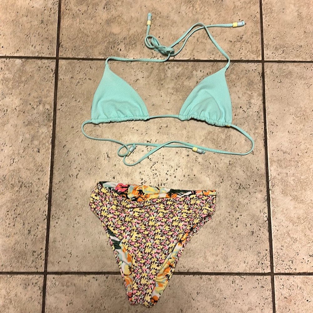 Maaji two piece swimsuit reversible